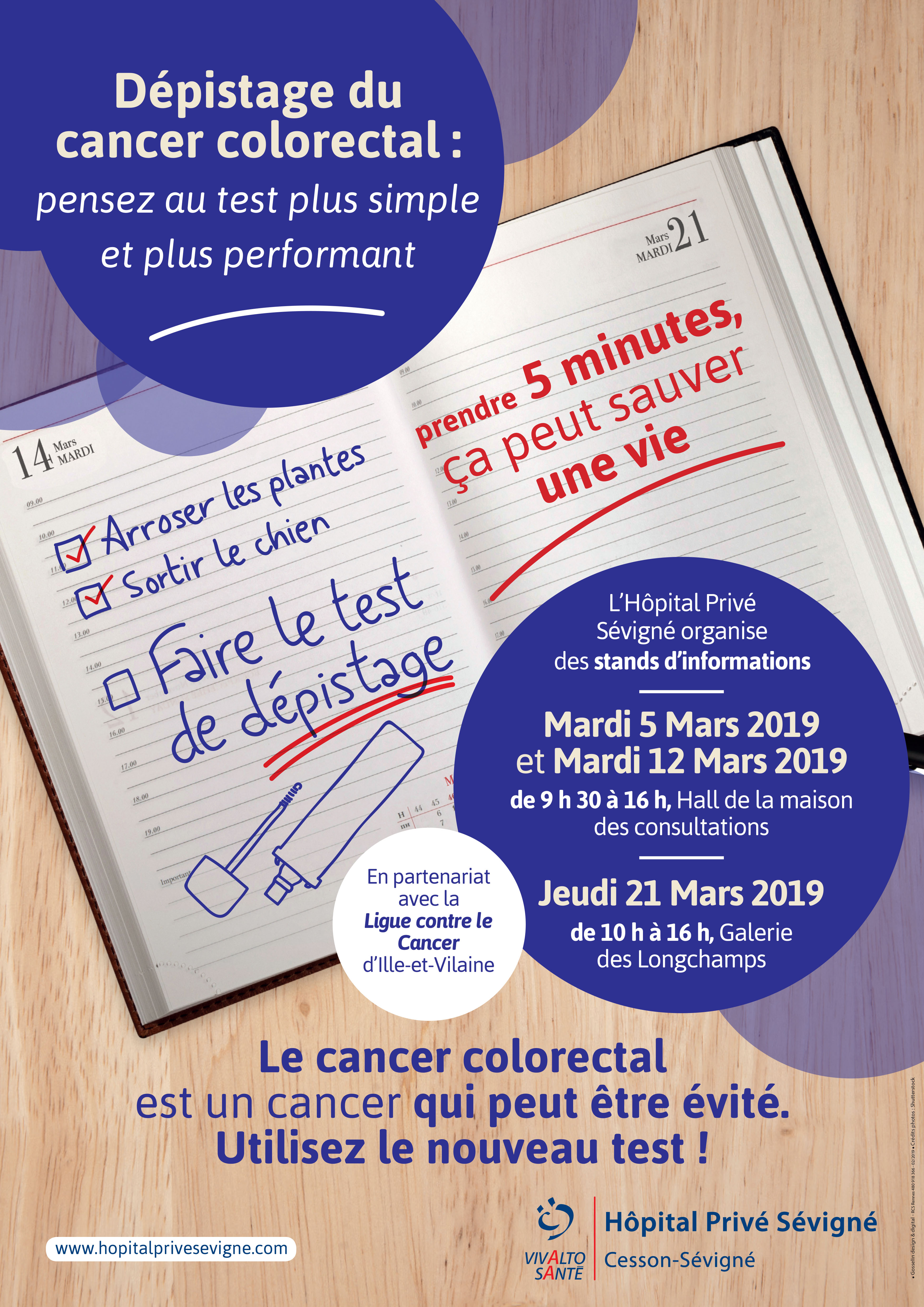 Mars Bleu 2019 - Hôpital Privé Sévigné