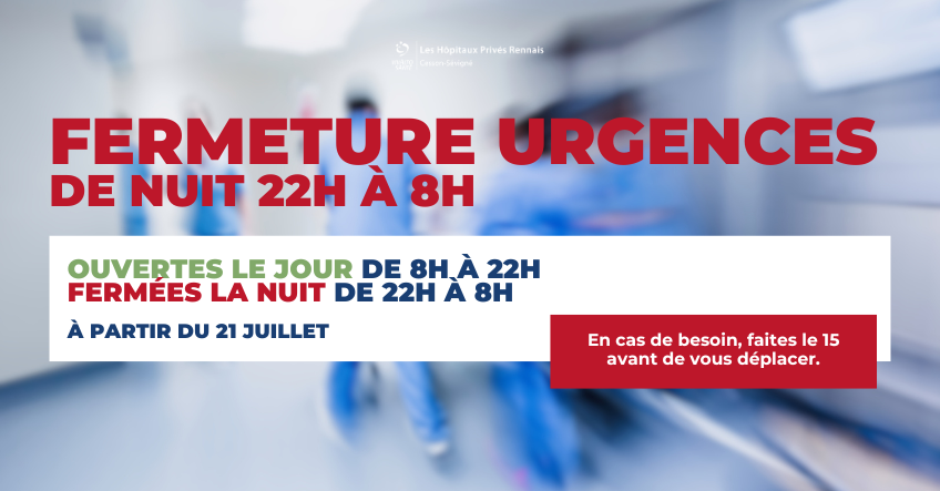 Fermeture SAU HPS 2025